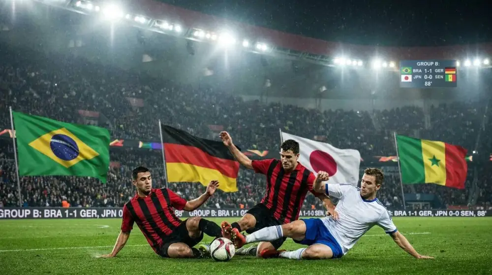 Group C is where the draw bites: Brazil, Morocco, Scotland, Haiti